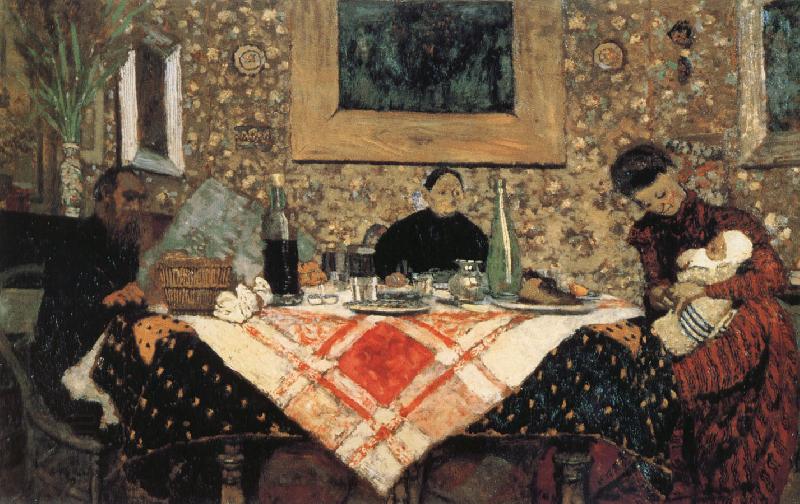 Edouard Vuillard Family Lunch oil painting picture